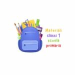 Elenco materiali consigliati per le classi prime