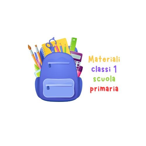 Elenco materiali consigliati per le classi prime