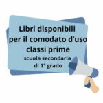 Libri disponibili per il comodato d’uso (classi prime)