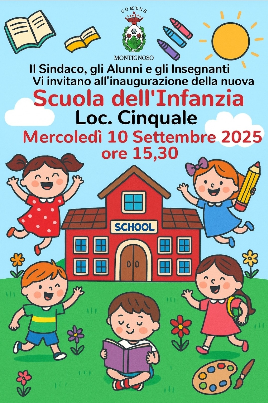 Inaugurazione scuola dell’ infanzia Cinquale