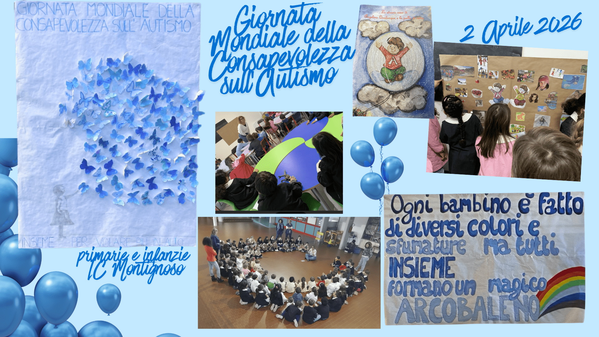2 APRILE – GIORNATA MONDIALE DELLA CONSAPEVOLEZZA SULL’AUTISMO